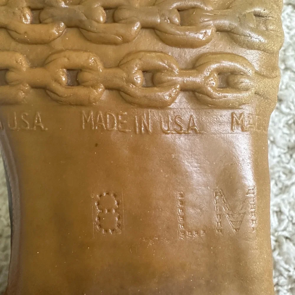 Vintage L.L. Bean Maine Hunting Shoe Boot Mens 8 Usa Made Duck boots